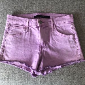 Joe’s Brand Lilac High Wasted Shorts